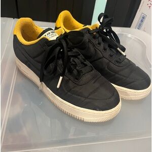 Nike Black and Yellow Women's Shoes